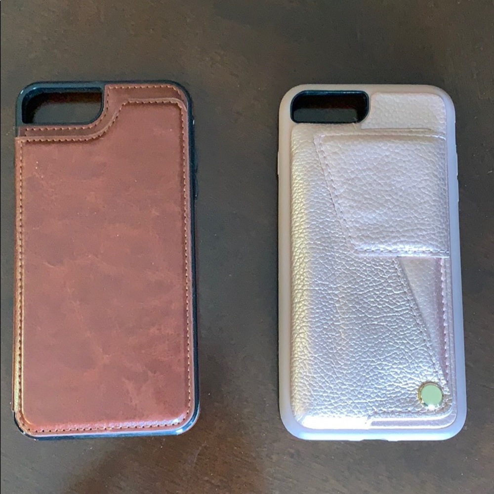 Two iPhone wallet cases